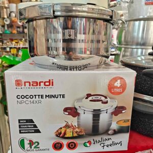 COCOTTE CLIPSO NARDI CUISINECHEF4/6/8L AVEC MINUTEUR